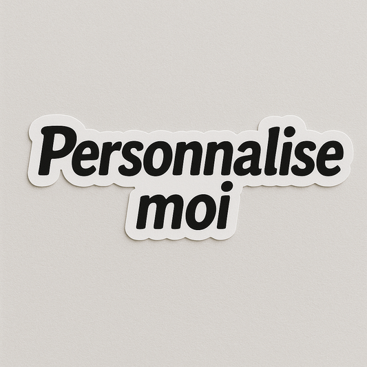 Stickers personnalisable