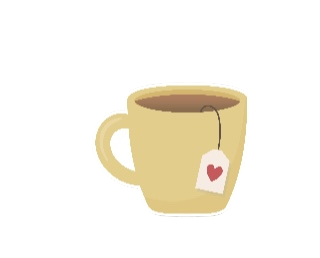 Stickers - Mug jaune
