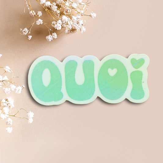 Stickers Quoi